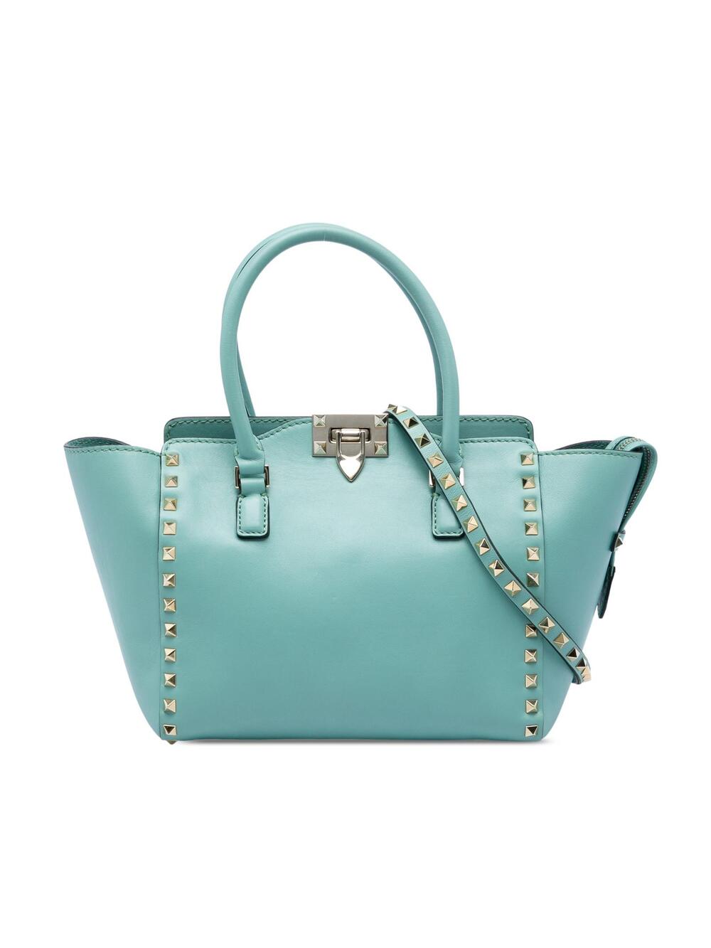 Valentino Small Leather Rockstud Double #369048V56B